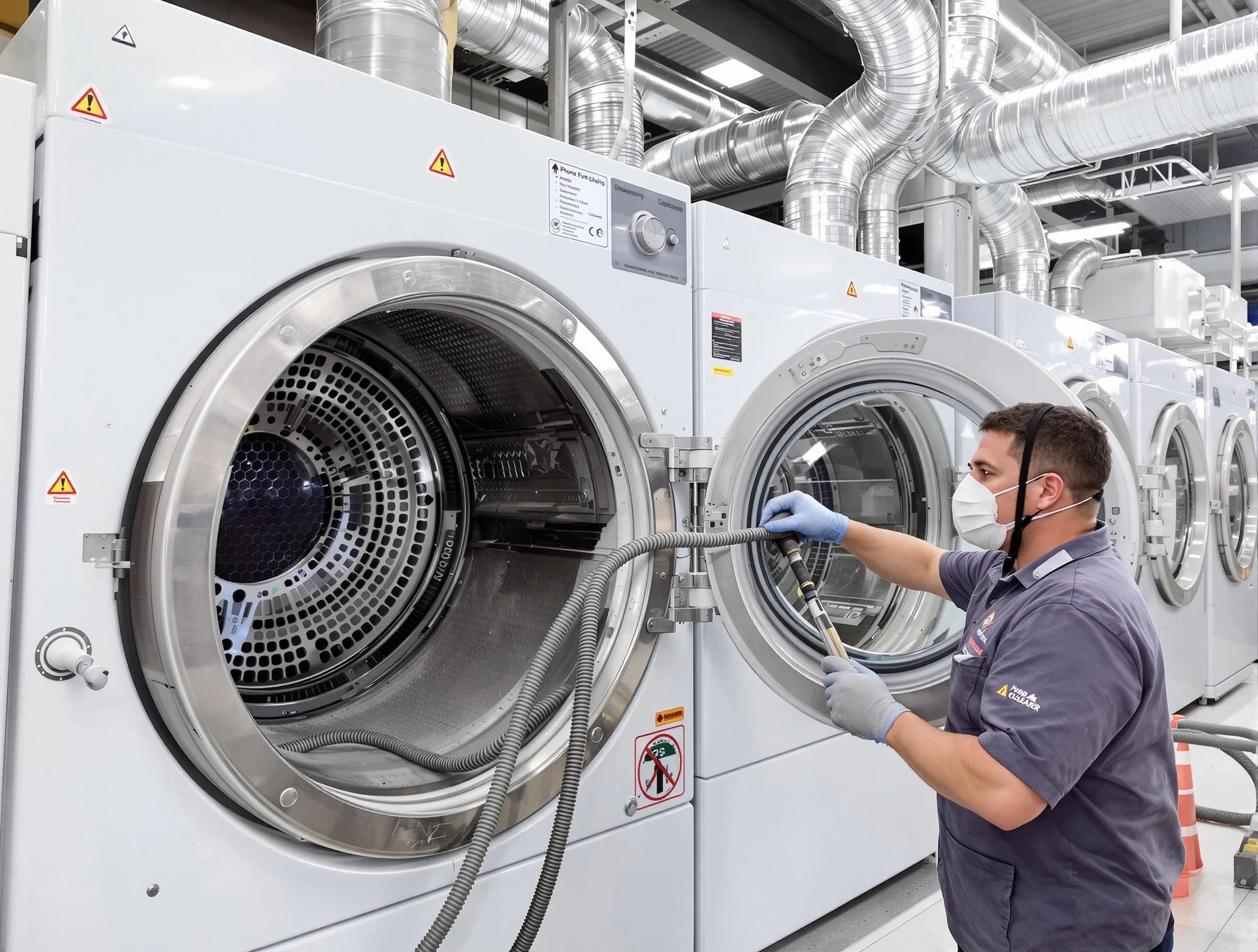 Industrial-grade dryer vent cleaning by Marlborough Dryer Vent Cleaning in Marlborough