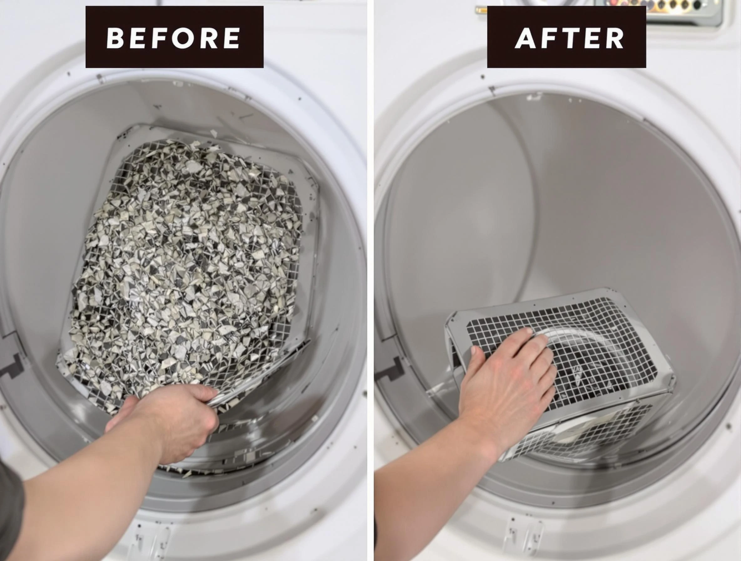 Professional lint trap cleaning by Marlborough Dryer Vent Cleaning in Marlborough