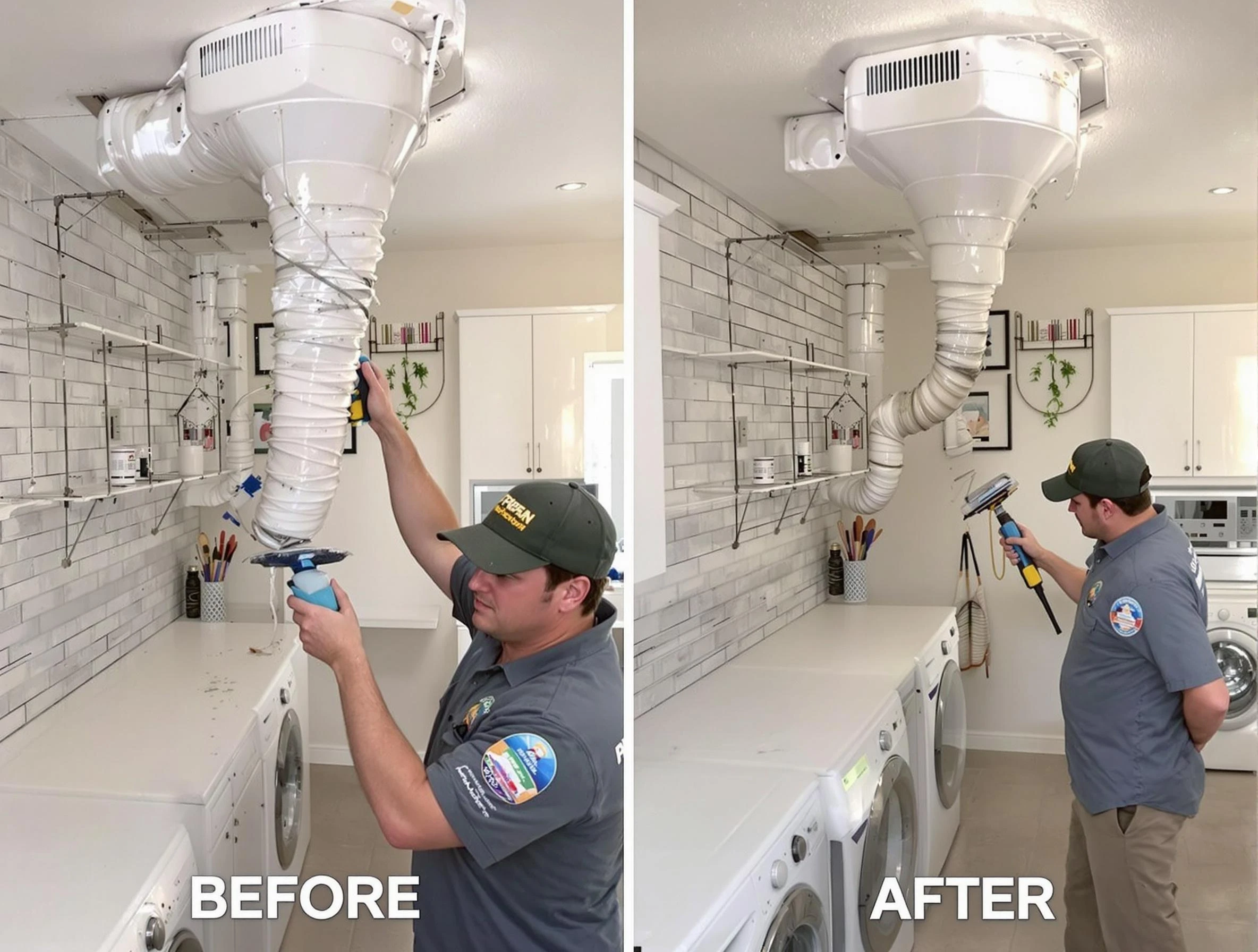 Professional dryer exhaust vent cleaning by Marlborough Dryer Vent Cleaning in Marlborough