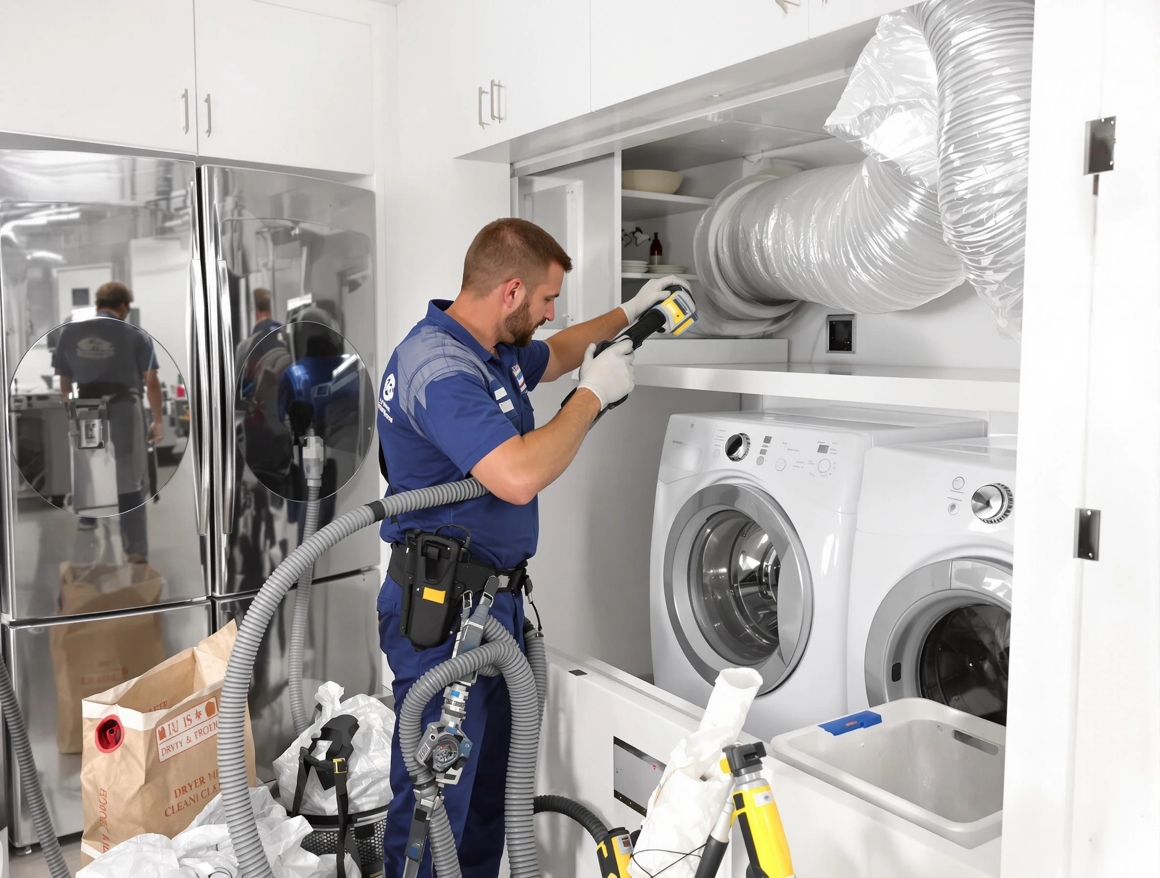 Professional duct cleaning by Marlborough Dryer Vent Cleaning in Marlborough